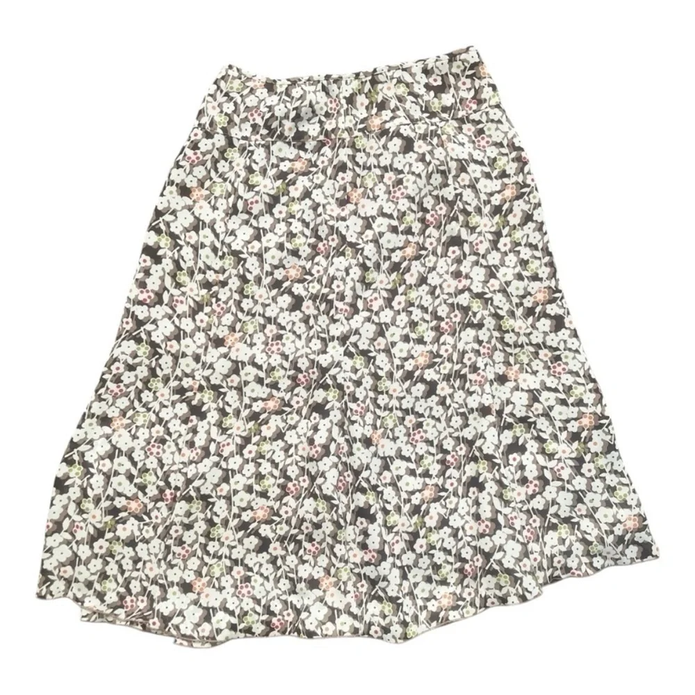 CHRISTOPHER & BANKS FLORAL SKIRT Size 4